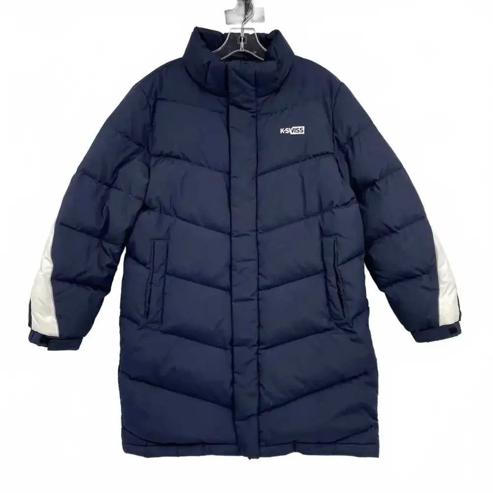 K-Swiss Navy Blue Puffer Coat for Boys | Down-Filled Jacket 12 Regular